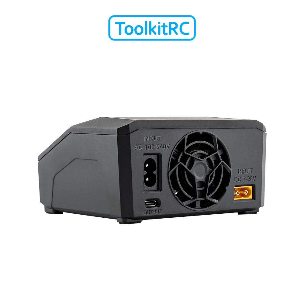 Toolkitrc M6Dac Smart Charger - ToolkitRC M6DAC PRO V2 เครื่องชาร์จสมาร์ทบาลานซ์แบบสองช่อง AC200W