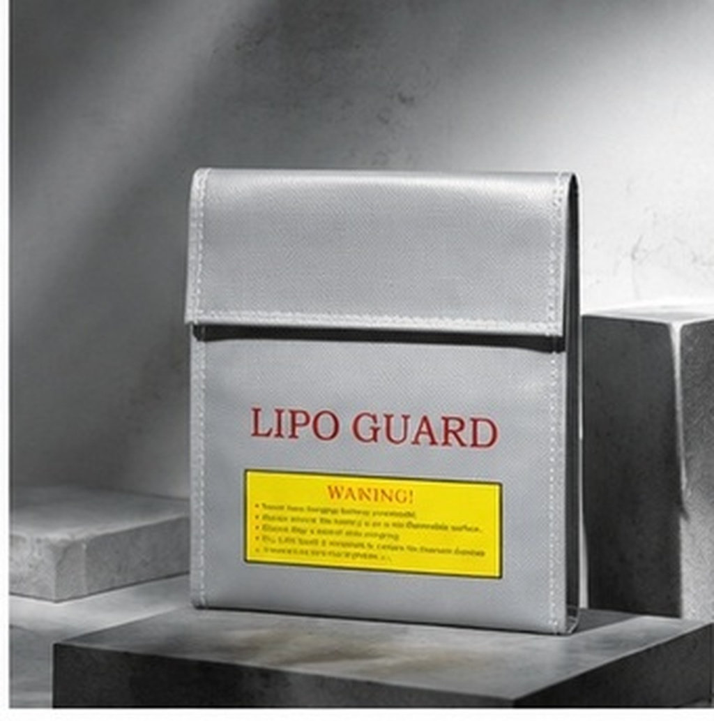 กระเป๋าเก็บแบตเตอรี่ลิโพแบบทนไ - Lipo Battery Fireproof Safety Charge Box บทวิจารณ์และราคา