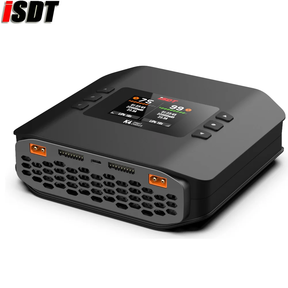 เครื่องชาร์จแบตเตอรี่คู่ K4 AC - Isdt K4 Dual Lipo Charger บทวิจารณ์และราคา